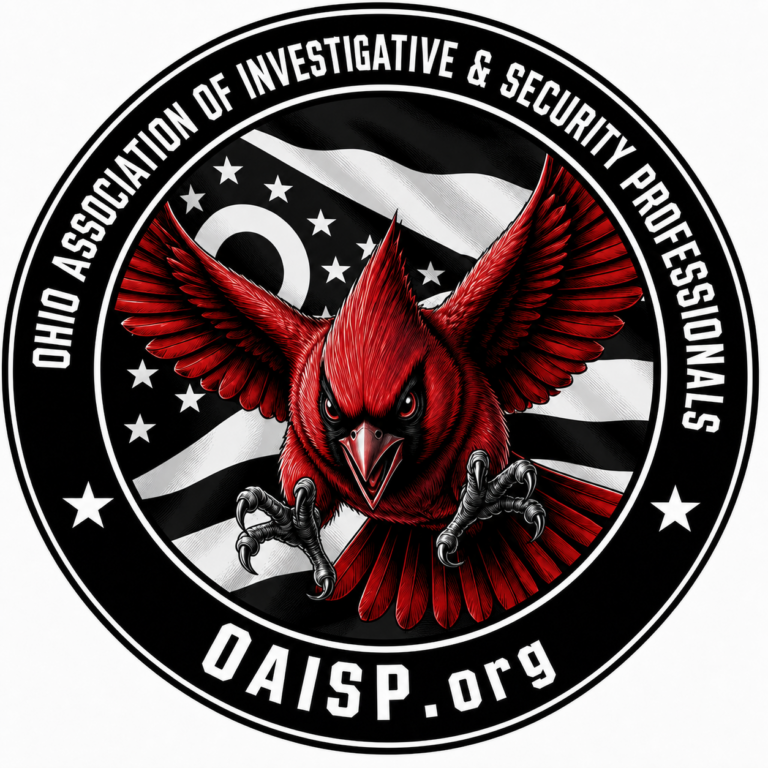 Ohio Association of Investigative and Security Professionals (OAISP) member seal